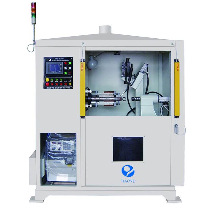 車の衝撃吸収材の円形の継ぎ目自動溶接機 Car Shock Absorber Circular Seam Automatic Welding Machine