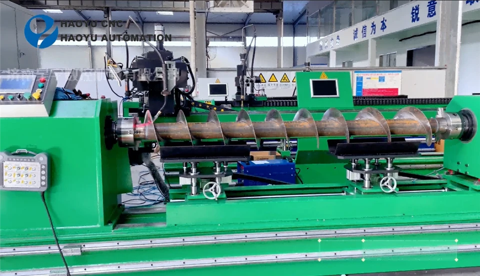 アーススクリュースパイラル自動溶接機