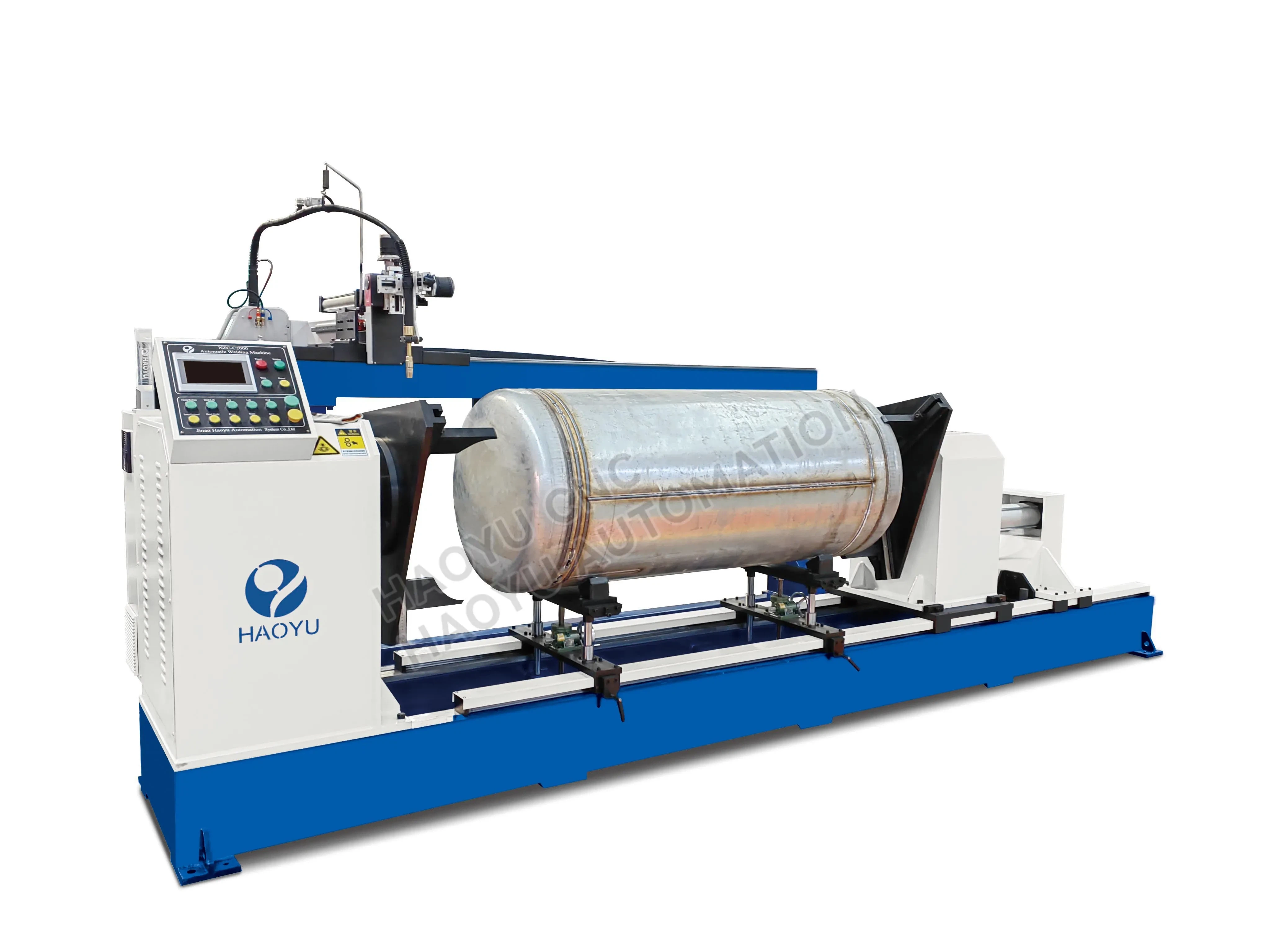ステンレス鋼タンク用 CNC ガースシーム溶接機